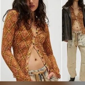 Free people caught a feeling top